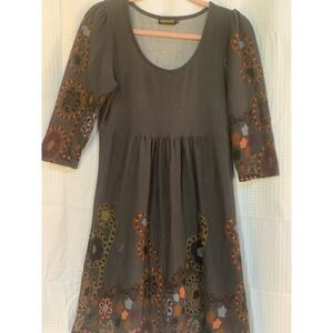 Reborn Womens Medium Grey‎ Dress